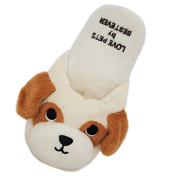 LOVE PETS by BESTEVER, Slippers, Snack Pocket, Dog, Cat, Toy, Pet Toy, Sound, Play Together, Best Ever Japan
