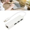USB C to Ethernet Adapter RJ45 3 USB3.0 Ports High