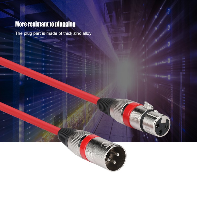 Six Colors Set 1M PVC Thick Zinc Alloy Plug Copper