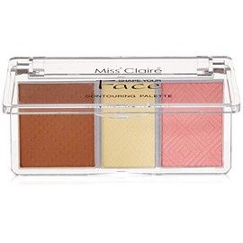 Miss Claire Shape Your Face Contoring Palette 02, Multi, 14 Grams, Purple, 14 g