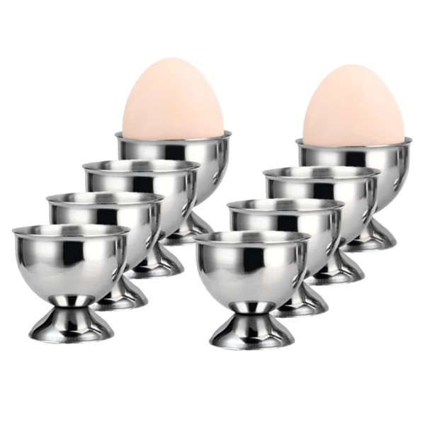 Heizi Egg Stand, Boiled Egg Stand, Stainless Steel, Set of