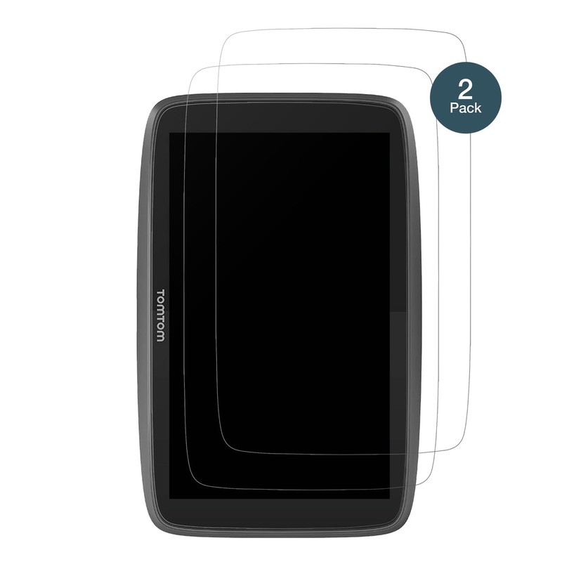 dipos I 2x Screen Protector 9H Matte Compatible with TomTom