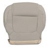 Vigoraze Driver Bottom Replacement Leather Seat Cover Light Gray #CL