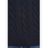 Charles Colby Men's Earl Constantine Knitted Casual Top Sleeveless, darkblue