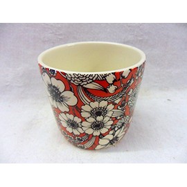 red valensia small sugar Bowl
