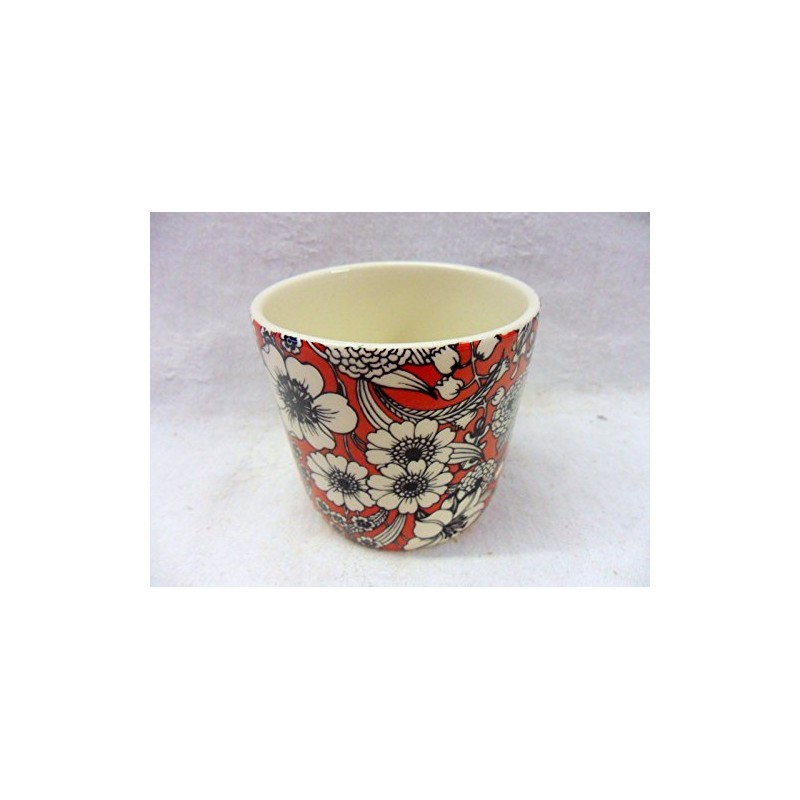 red valensia small sugar Bowl