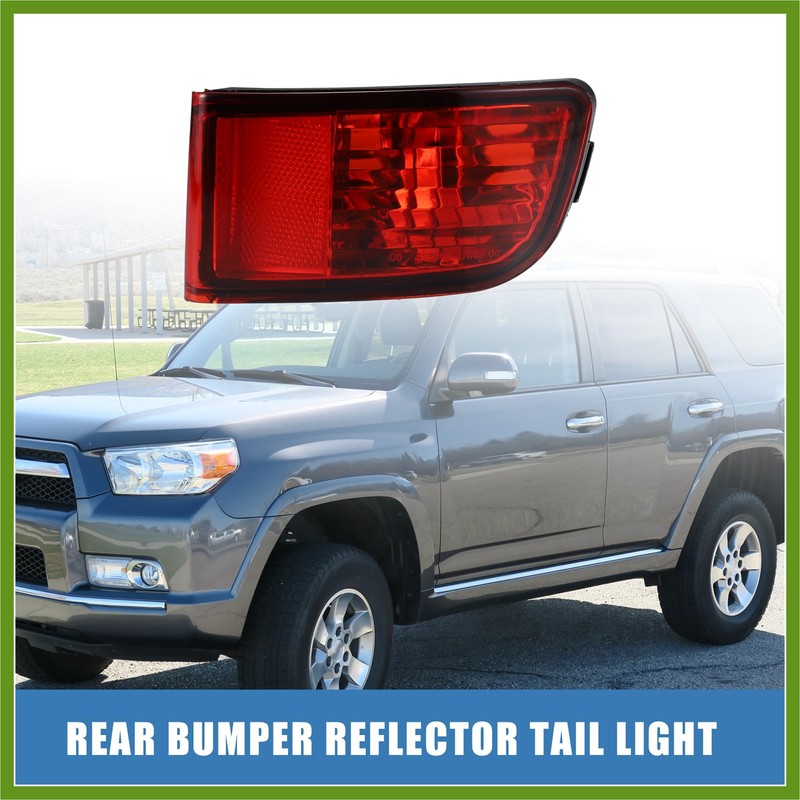 HOPESPANNER Rear Right Side Bumper Reflector Light Lamp for Toyota