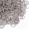 500pcs Stainless Steel Open Jump Rings Bulk 12mm Outer Diameter