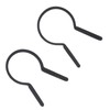 2 Pcs Metal Camera Lens Filter Remover Wrench Set Rubber