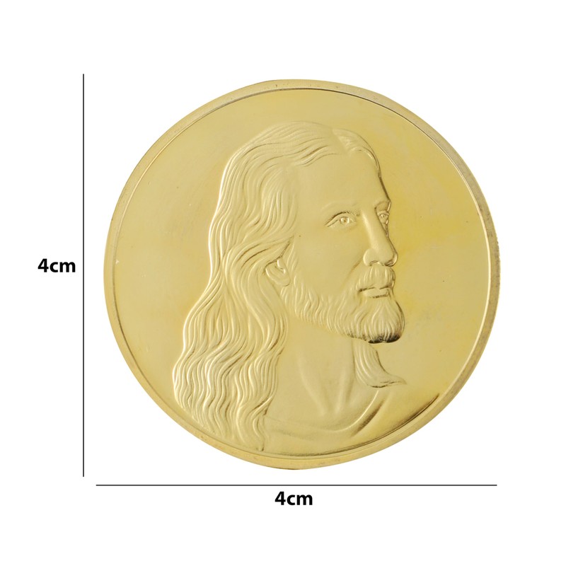 Jesus Coin Christ Our Saviour Religious Devotional Keepsake Christian Gift