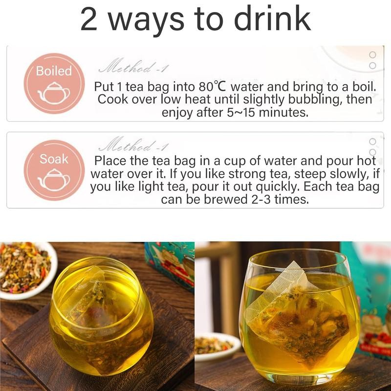 18 Flavors Liver Care Tea - Chinese Liver Cleanse Herbal