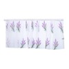 Embroidery Curtain Window Short Half Window Treatment Valance Short Semi