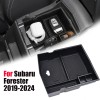 Unbranded For Subaru Forester 2019-2024 Center Console Armrest Storage Box