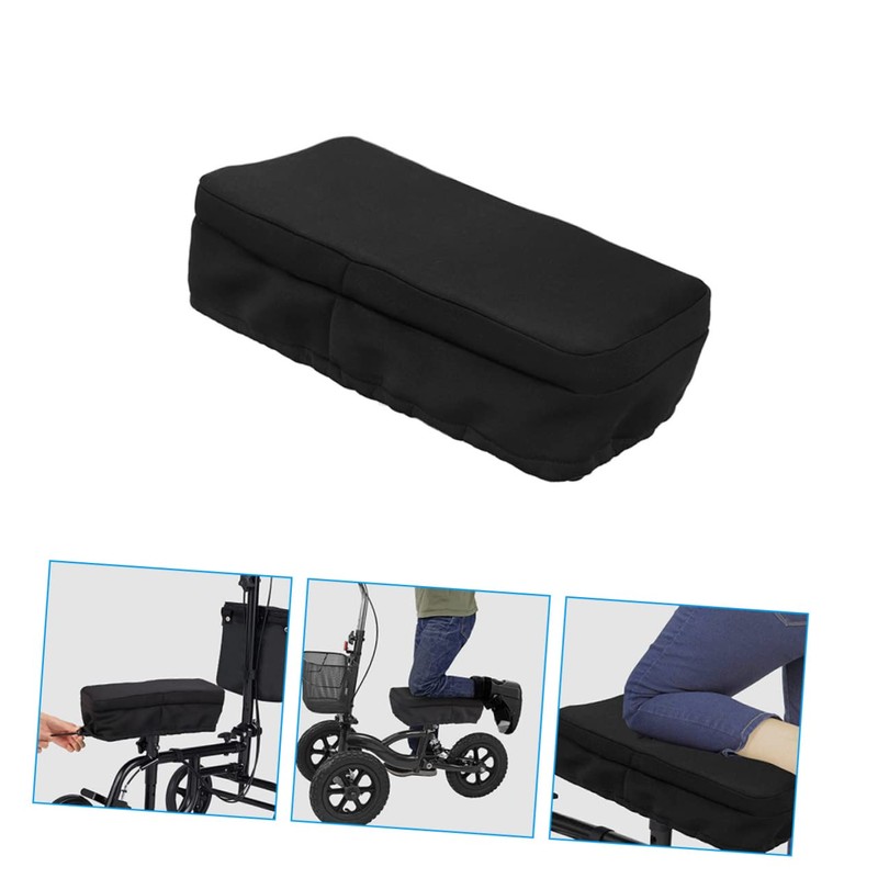 Healeved Knee Walker Cushion Cover Memory Seat Pad for Knee