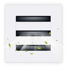 FA-STAR Clean Modern AC Vent Cover 6 x 6 (Duct Opening Cutout) - Decorative White Air Vent - Standard Linear Slot Diffuser - Register Grille for Ceiling, Walls & Floors - All Aluminium