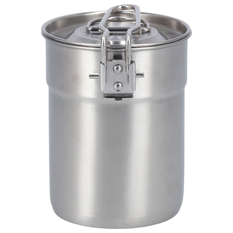 Outdoor Coffee Maker Cup 1L Camping Cooking Pot with Foldable