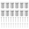sourcing map 12 Pcs Standoff Screws, 3/4" x 1.18" Stainless