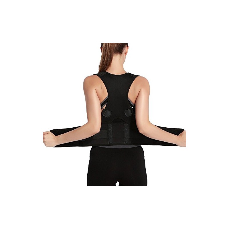 Adjustable Posture Corrector Brace Back Support Lumbar Brace Shoulder Band
