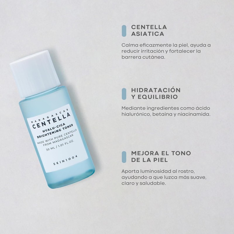 SKIN1004 Madagascar Centella Hyalu-Cica Brightening Toner 30Ml