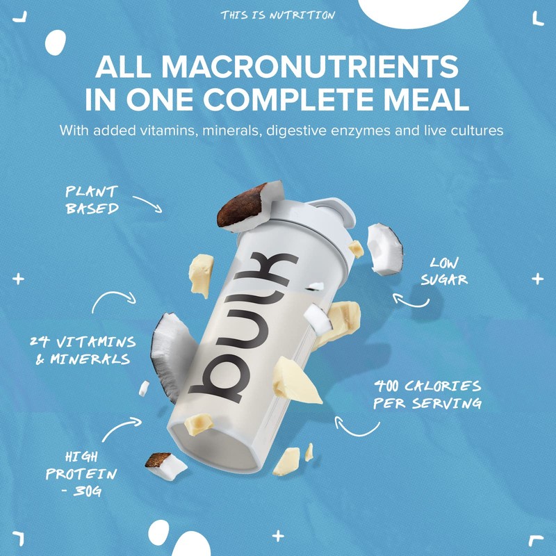 Bulk 1 Complete Food Shake, Complete Meal, 7 Meals, 700