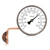 4 Inch Outdoor Thermometer, Outside Temperature Gauge Decorative for Patio,