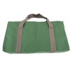 Canvas Wide Mouth Tool Storage Bag with Adjustable Shoulder Strap