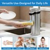 Automatic Soap Dispenser Touchless - 350ml 304 Stainless Steel, 0.25s