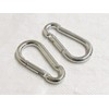 Zinc Plated Carbine Snap Hook 8MM X2 (Marine Gate Rope