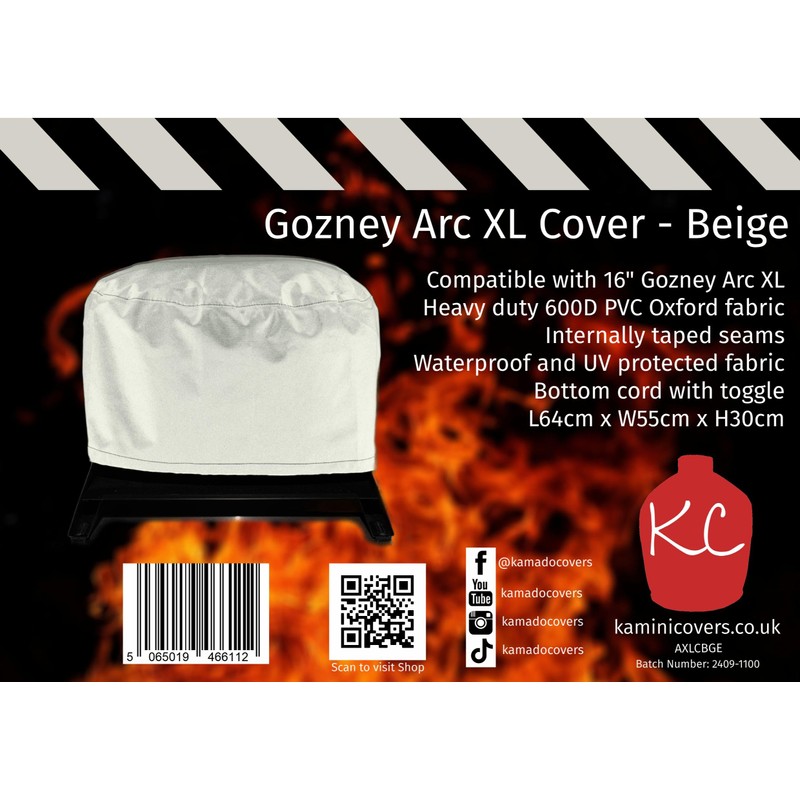 Gozney Arc XL Pizza Oven Cover in Beige