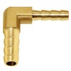 Joywayus 3/8" to 1/4" Reducer Hose ID Barb 90 Degree