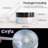 Ceya Chameleon Mica Powder, 1.8oz/ 50g Mermaid Chrome Nail Powder,