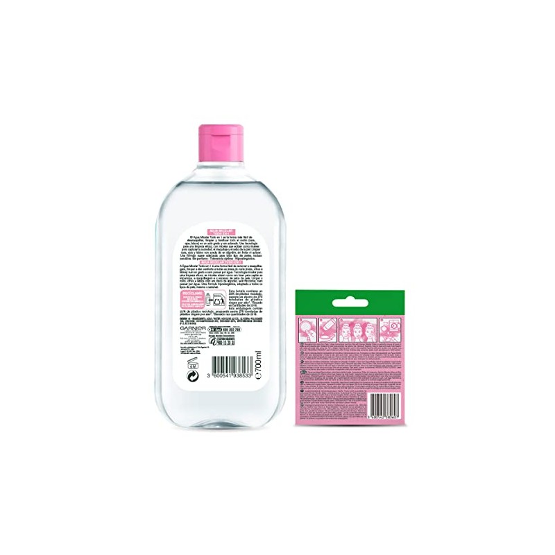 Garnier, Kit Skin Active Micelar Todo En 1 700Ml +