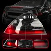 A pair of Smoke Taillights with bulbs for Honda 2006-2007