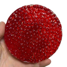 Reuseable Picky Pad with Over 300 Reusable Red Beads, Biodegradable, Fidget Toy for Stress Relief, Fine Motor Skills & Anxiety Relief - Options: Green with Mold