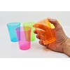 DIRECTGLOW LLC 100ct Blacklight Reactive 10oz Party Cups + 5