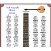 IRISH BOUZOUKI CHORDS CHART & NOTE LOCATOR - GDAD