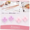 Yamazaki Industries 07496 Chopsticks Keeper Flower Pink & Purple