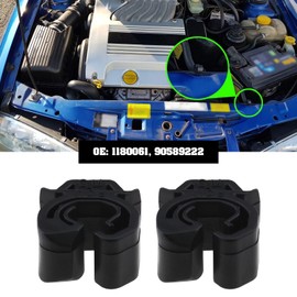 YINETTECH Pack of 10 Bonnet Rod Clips Compatible with Meriva Astra Vectra Corsa Combo Tigra 1180061 90589222 Car Engine Bonnet Support Rod Clips Holding Grommet