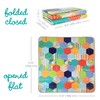 Infantino Foldable Soft Foam Play Mat, 57" Baby Mat for