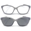 The Fancy Photochromic Reading Glasses + 3.00 Grey with Smoke