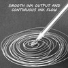 18 Highlighter-Stifte, 1-Teilige Korrekturgürtel, Weißgold Silber Gel Stift, Student Marker