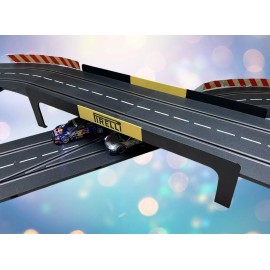 MX69.com Carrera Ramp Bridge Crossing Track for 1/24 & 1/32 Slot Car Track