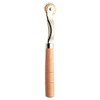 Prym Kopierrädchen m.Holzgriff u.extra spitz gezahntem Metallrad, Holz, Natur, silberfarbig,