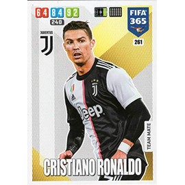 Panini ADRENALYN XL FIFA 365 2020 CRISTIANO RONALDO TEAM MATE CARD - JUVENTUS