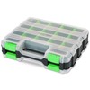 weyleity Small Parts Organizer | Storage Case Tools Box 34-Compartments