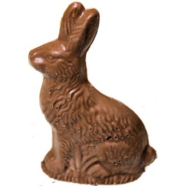 Lang’s Chocolates – Milk Chocolate Easter Bunny – Peanut Butter Filled – 5.5” Tall – Rich & Creamy Texture – Perfect for Easter Baskets – Sweet Chocolate – Handcrafted in Small Batches – Gluten Free