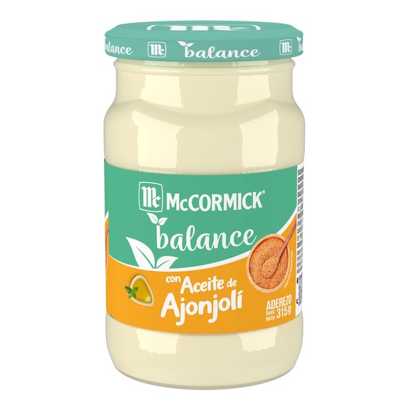 McCormick Balance Aderezo de Mayonesa con Aceite de Ajonjolí 315 g, 315 gramo, 1