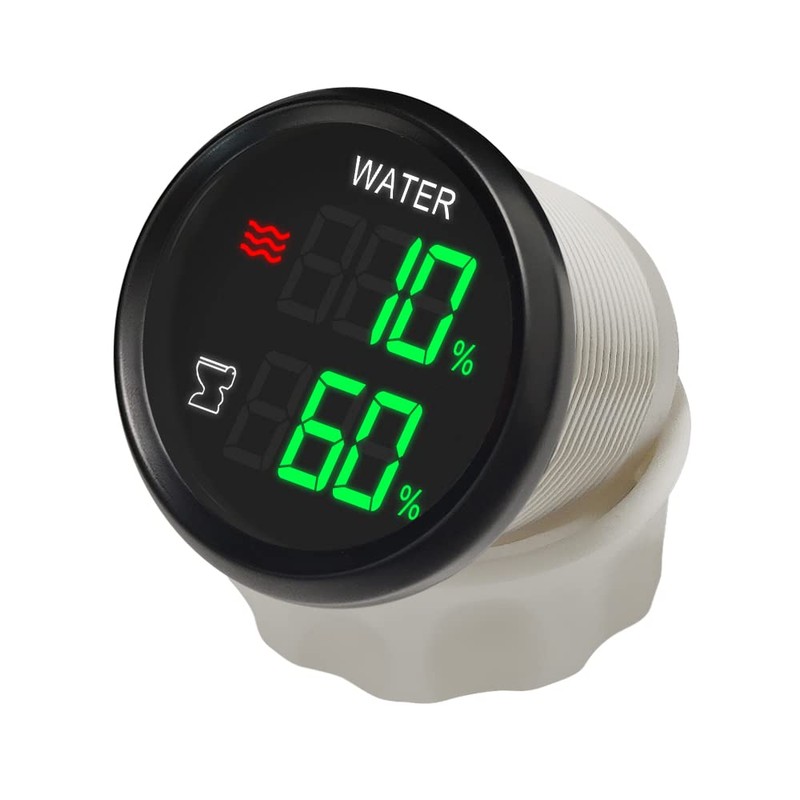 ELING Waterproof 2 in 1 Dual Gauge Water Level Holding