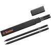 Notsu 4pc Black Pencils #2 Set | All Black Wood