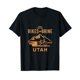 Bikes and Brine - Utah Mountain Bike Graphic T-Shirt